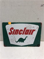 Sinclair Metal Sign Approx 12x8