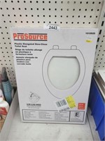 PRO SOURCE PLASTIC ELONGATED TOILET SEAT