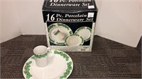 16-piece porcelain dinnerware set