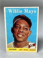 1958 TOPPS WILLIE MAYS #5
