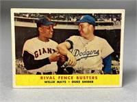 1958 TOPPS RIVAL FENCE BUSTER #436