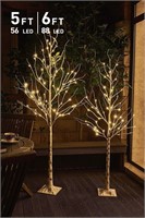 White Birch Tree Set