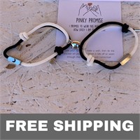 Magnetic Couples Bracelets - Adjustable Braided