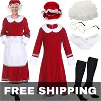 Mrs. Santa Claus Costume - Christmas Outfit