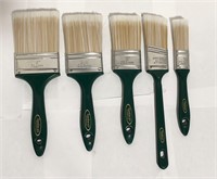 5 Pcs Toolway Paint Brush Set