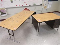 Teacher Desk & Table