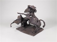 Fred Farr Modernist Bronze Sculpture