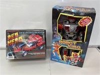 2 x Boxed Toys Inc. Robot King & Radio Control