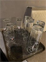 Tray Lot: Beer Glasses