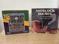 Sealed New Orleans and Sherlock Homes Puzzles