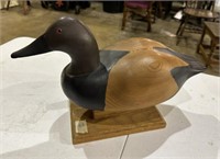 Hand Wood Carved Duck