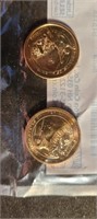 Littleton Coin Co Native American Dollar Set Unc