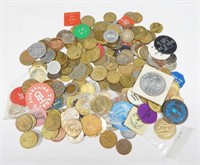 2 1/4 POUNDS of MIXED TOKENS