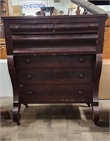 Empire Style Antique Dresser
