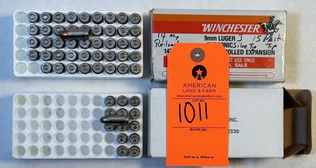 9mm Luger Partial Boxes and Reloads