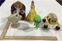 5 Disney Character toys