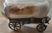 Wood Covered Wagon Collectible