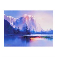 H. Leung, "Glacier Lake" Limited Edition on Canvas