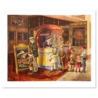 Lee Dubin, "Movie Night" Limited Edition Lithograp