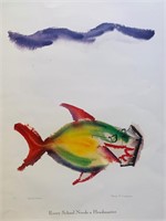 Dennis DiVincenzo- Lithograph on paper