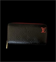 Louis Vuitton LE Red & Black Patent Leather Wallet