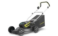 YARDWORKS, 17 IN. CORDLESS PUSH LAWN MOWER, ALL