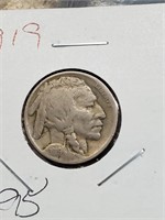 Better Grade 1919 Buffalo Nickel