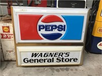 Original double sided Pepsi light box