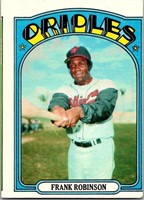 1972 Topps Baseball #100 Frank Robinson (filler)