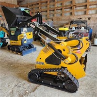 Unused AGT Mini Skid steer has no Oil or Fuel