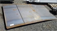 (4) Pieces Steel Plate