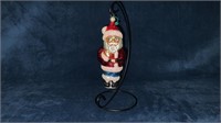 Christopher Radko Santa Ornament