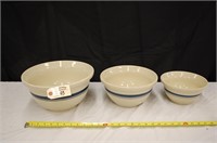 Friendship Pottery Nesting Mixing Bowls