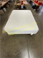 Queen tempurpedic mattress with adjustable frame