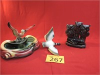 Hull and Other Mid Century Duck/Owl Figurines
