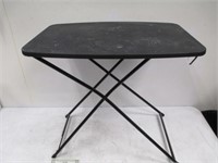 Collapsible Black Table