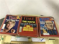 Time Magazine (lot Of Over 30), 1970s, 1980s