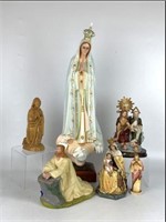 Selection of Religious Figurines - Florentine