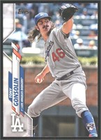 RC Tony Gonsolin Los Angeles Dodgers