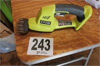 Ryobi Trimmer with Battery, Charger (Works) &