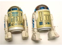 TWO (2) 1977 STAR WARS R2-D2