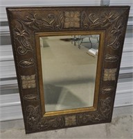 Large Modern Framed Mirror