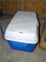 Cooler with bird seed