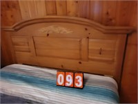 Head board 63 inches wide wood