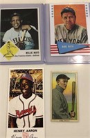 Babe Ruth, Hank Aaron, Ty Cobb, Willie Mays