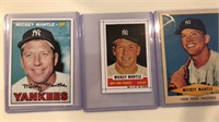 Mickey Mantle Trading Cards, REPRINTS NOT