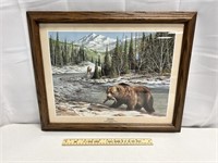 Grizzly Picture Commissioned by Seagram’s Canadian