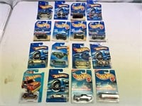 16 New Hot Wheels Toy Cars