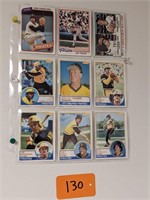 Vintage Pittsburgh Pirates Baseball Cards