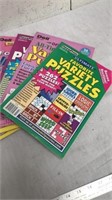7 Variety puzzle books